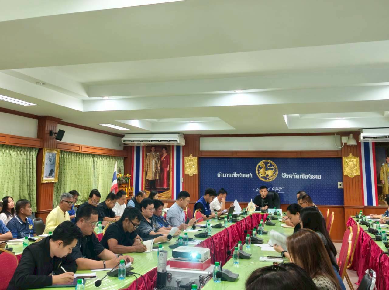  อำเภอเชียงของ ประชุมคณะกรรมการเตรียมจัดงานประเพณีมหาสงกรานต์ ประจำปี 2569 