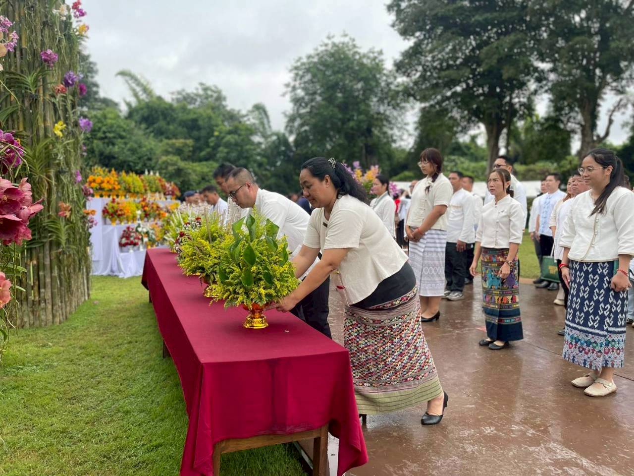 พช.เชียงของ ร่วมพิธีถวายเครื่องสักการะ เนื่องในวันคล้ายวันสวรรคตสมเด็จพระศรีนครินทราบรมราชชนนี น้อมรำลึกในพระมหากรุณาธิคุณอันหาที่สุดมิได้   